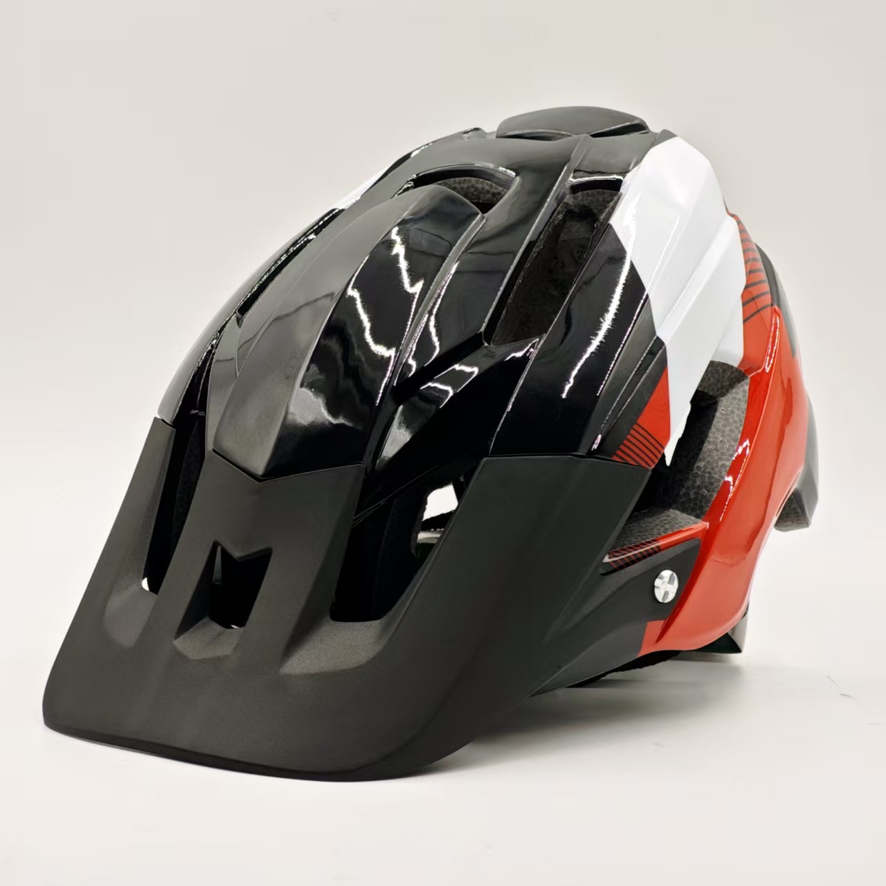 Casco adecuado para bicicletas de montaña casco de bicicleta de fondo hombre medio casco formado en forma forestal ciclismo adolescente