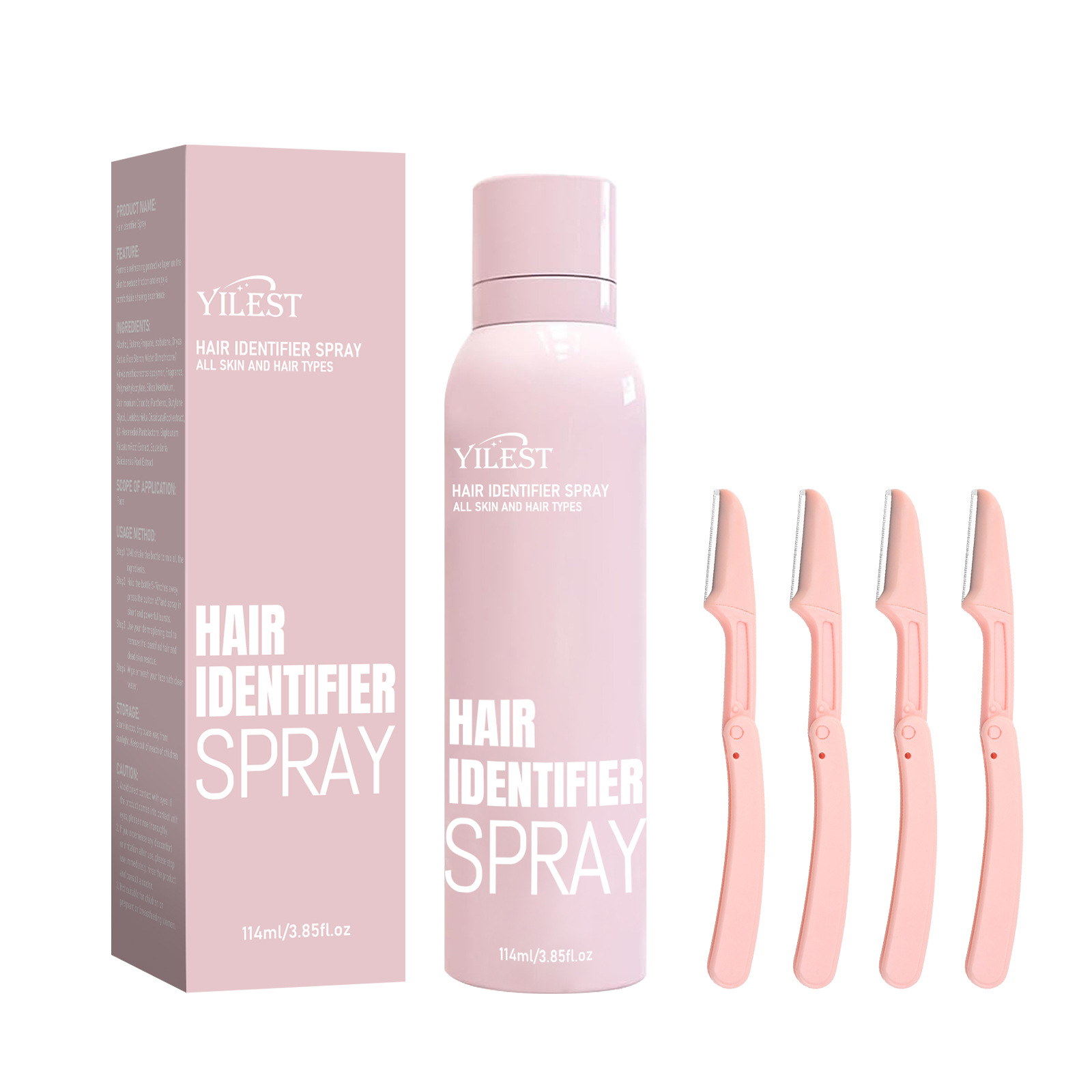 Spray cabello fijador 114g facial