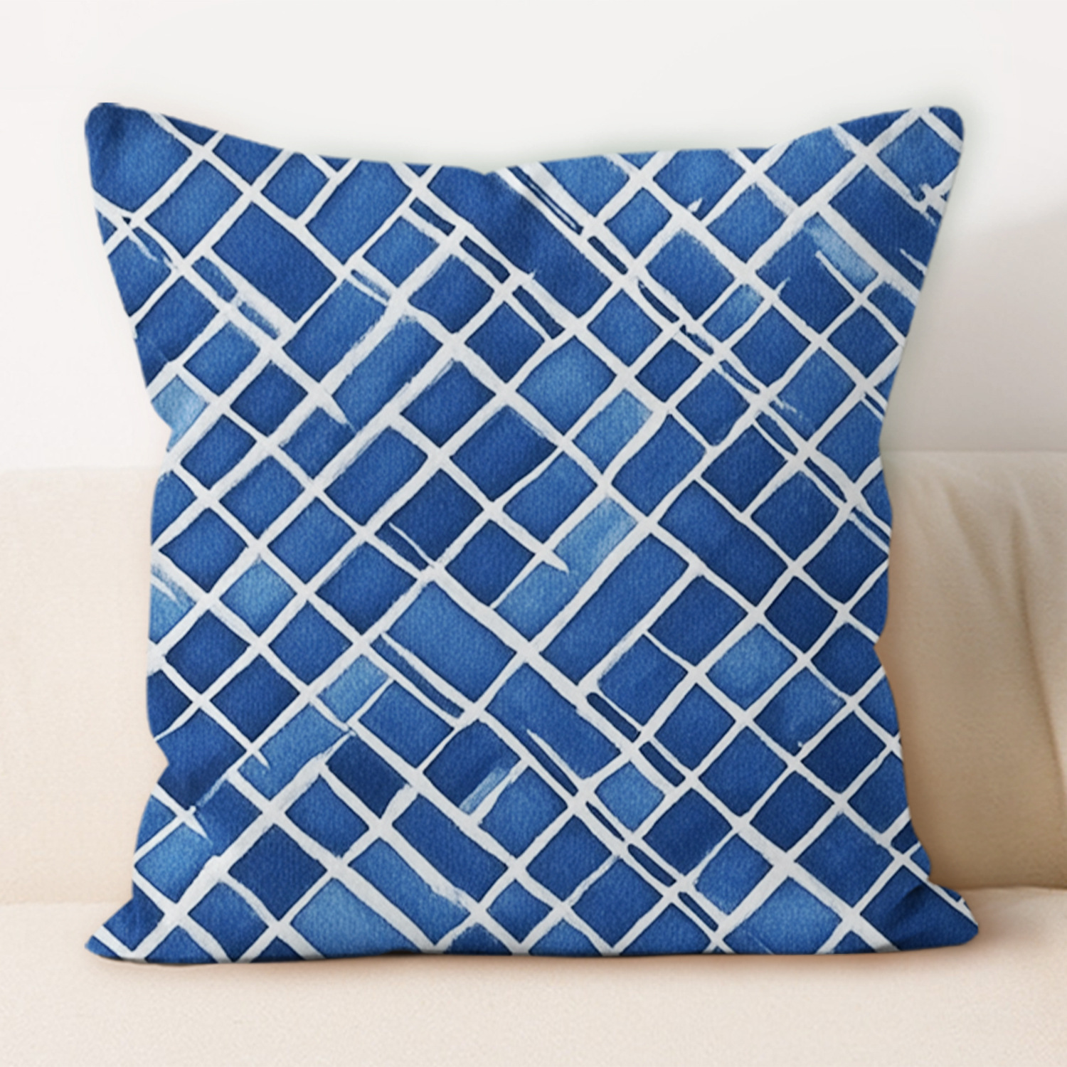 Almohada retrógrada francesa americana china simple cuadrada moderna almohada de cintura de automóvil almohada de almuerzo almohada de almohada