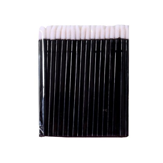 Kunteng flocking lip brush stick high color value no hair loss no odor small and light solid lip brush beauty tool