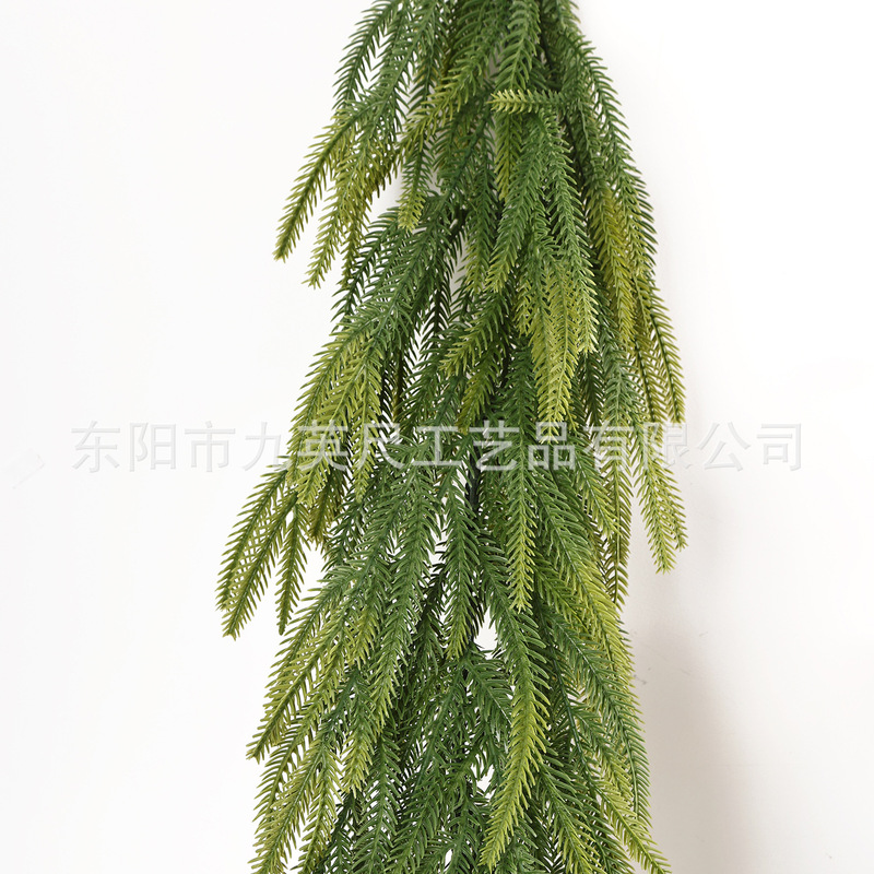 クリスマスホーム人工アマゾン松葉とヒノキガーランド樹脂ソフト接着剤感触ホテルクリスマス装飾籐|undefined