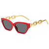 Brand retro sunglasses, face blush, glasses, new collection, cat's eye, internet celebrity