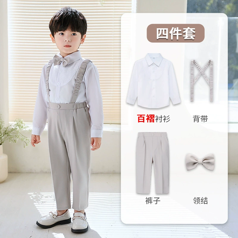 Children's set for boys, flower girl dress, suit for kindergarten