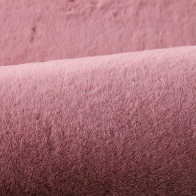 Fur Room Master Bedroom Bedside: Car Carpet - lotus-pink-short-hair-width-50length-160cm