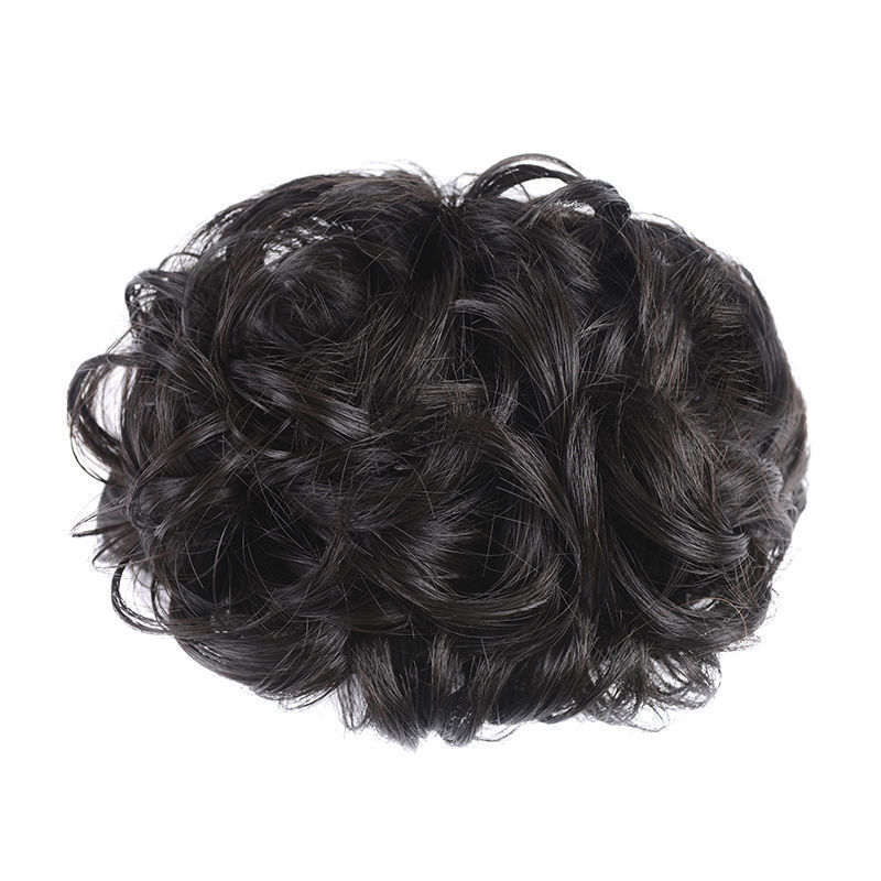 Peluca tocado flor clip de pelo grande updo pelo headwear Pelo Corto hembra espalda Cabeza pelo anillo bolsa de pelo Cola de Caballo clip superior