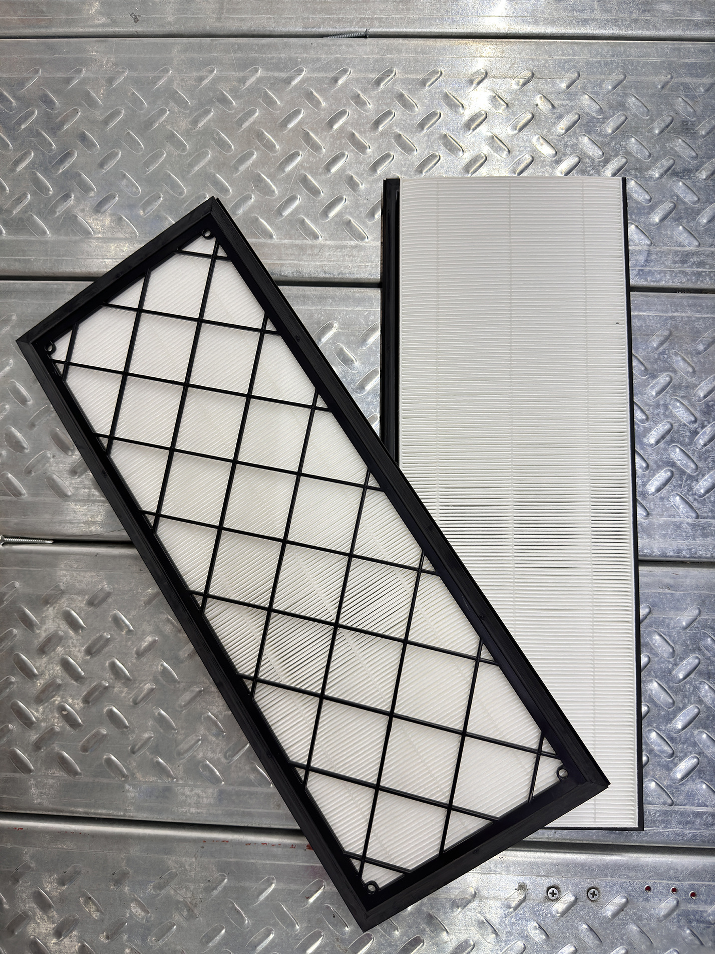 Sofima air conditioning filter is suitable for Tesla Model Y external air conditioning filter, white, 2-pack, 1658375