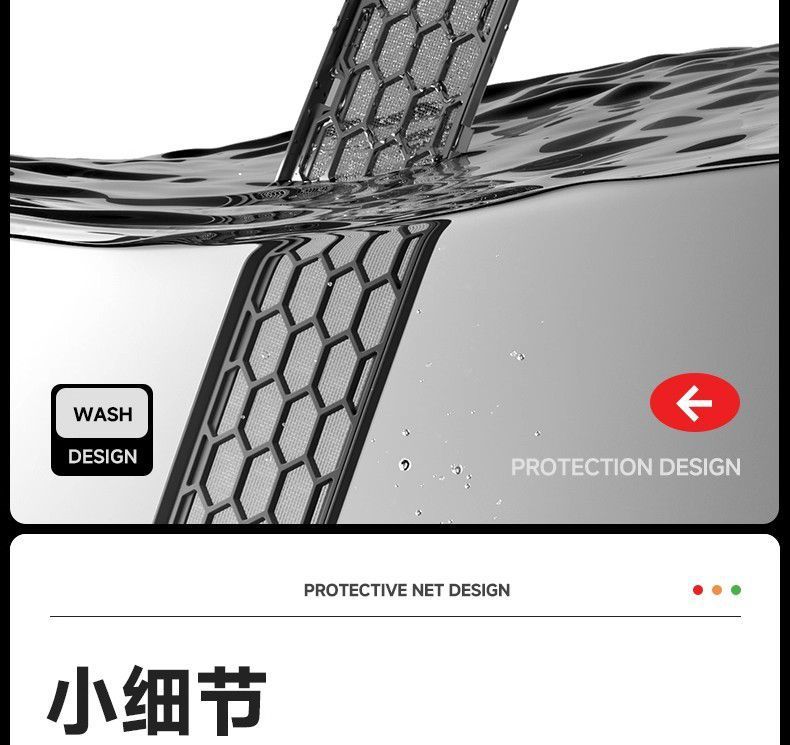 Suitable for Tesla Six-Seater Model Yl Insect-Proof Net, Hood Grille Protection Cover, Air Inlet Protection Accessories