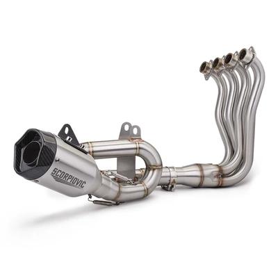 Motorcycle exhaust pipe: Front Section End Section Muffler