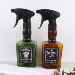 亞馬遜款水壺美發工具噴壺復古油頭髮廊噴瓶臉部補水器家用細霧壺