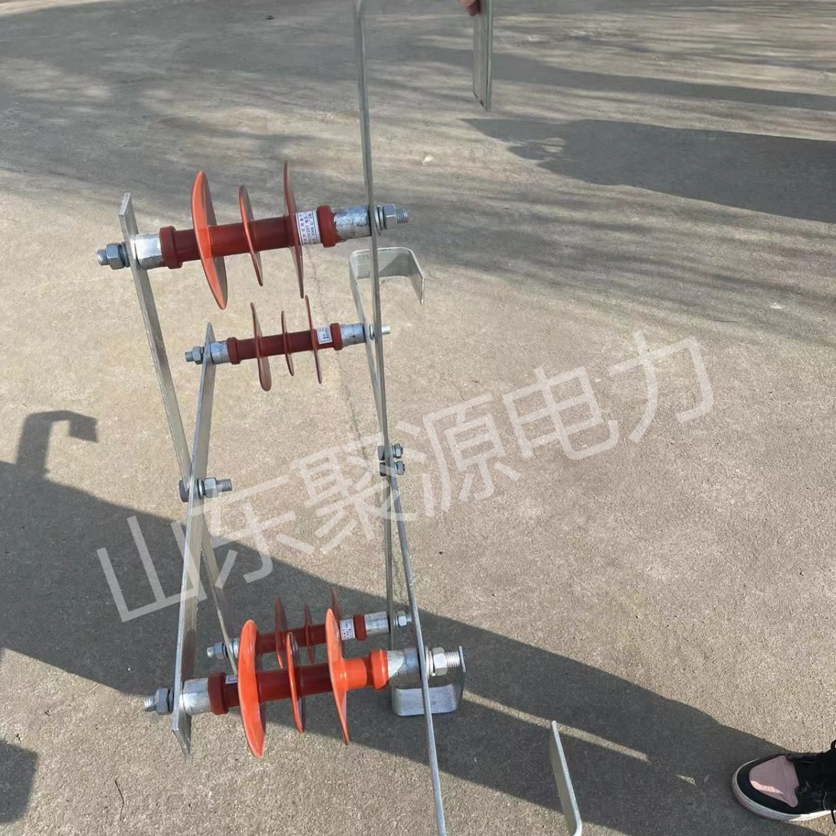 进站构架绝缘金具十字架余缆架  十字架绝缘接头盒 绝缘电力金具