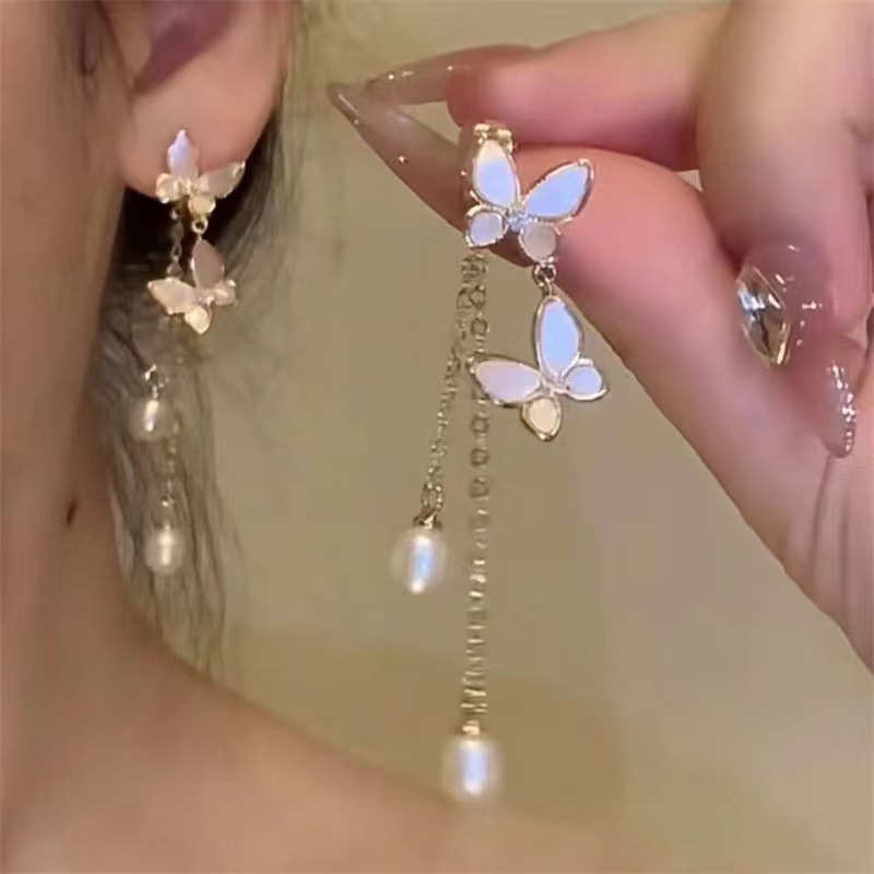 Super fairy butterfly earrings