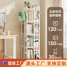 跨境旋转书架落地家用客厅儿童学生收纳置物架多层旋转架可移动