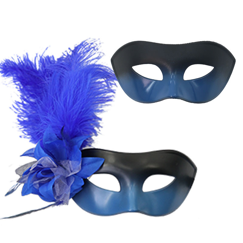 Ventas transfronterizas de flores laterales máscaras de media cara máscaras de maquillaje de baile máscaras de pareja máscaras de fiesta máscaras de ojos decoracionales sexy