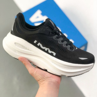 HOKA Bondi9���9��Ů�ܲ�Ь�\��Ь�pӯ���m͸������羳�\��Ь