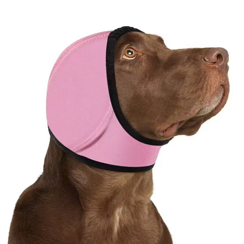 人気ペット犬用耳当て 夏の水泳用 防水・防音・騒音軽減 犬の感情を落ち着かせるヘッドギア 恐怖を防ぐ|undefined