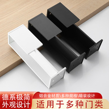 升级带收口边口袋门拉手内嵌式推拉移门暗藏拉手侧装门板内藏把手
