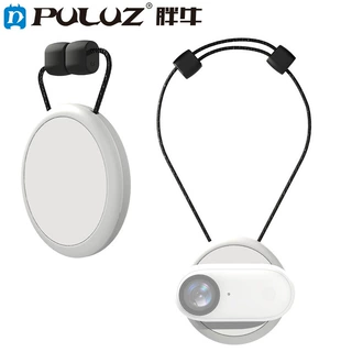 PULUZ胖牛适用Insta360 GO3/3S运动相机磁吸挂绳支架 挂脖防丢绳