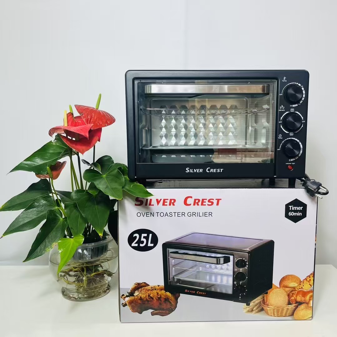 25L Multifunctional Electric Oven Wholesale Large Capacity Smart Bread and Cake Baking Oven Barbecue Large Oven for Home Use