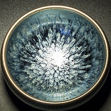 盏杯建盏茶杯窑变百花将军杯子陶瓷大男女茶具茶盏主人杯单杯