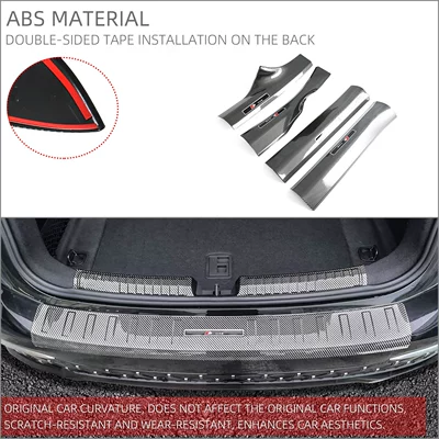 A6L Door Sill Strips, Welcome | Dekorativ pedal başlıqları
