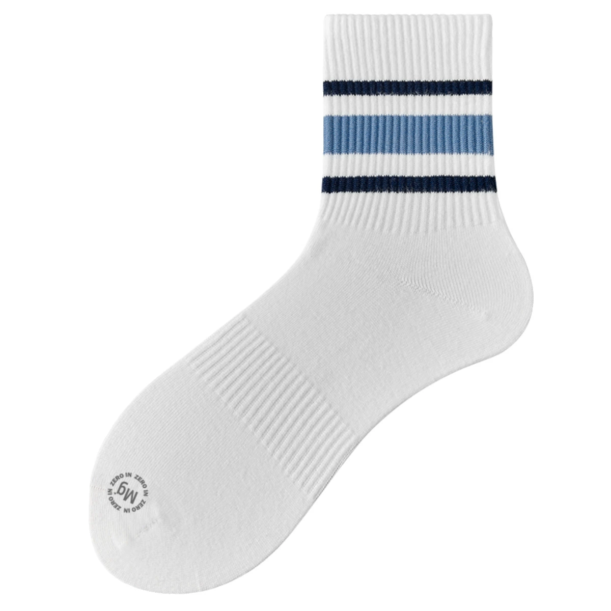 Tide, summer thin trend classic knee socks, thin cotton, mid-length