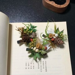 复古植物果实发夹森系文艺侧边夹创意秋日穿搭刘海夹个性头饰