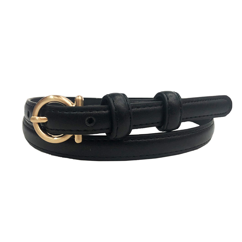 Cinturón de suéter estilo coreano de las mujeres estilo ins simple vestido de traje de abrigo retro decorativo cinturón delgado