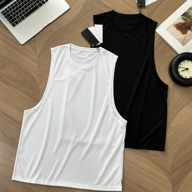 B83122 Dijia Quick-Drying Sleeveless Vest Summer Men's Mesh Breathable Loose Fitness Running Vest