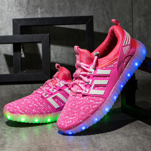 ���S��ЬͯЬ���ﶬ����Сͯled��늰l��Ь��ͯЬUSB�߲ʟ�Ь��