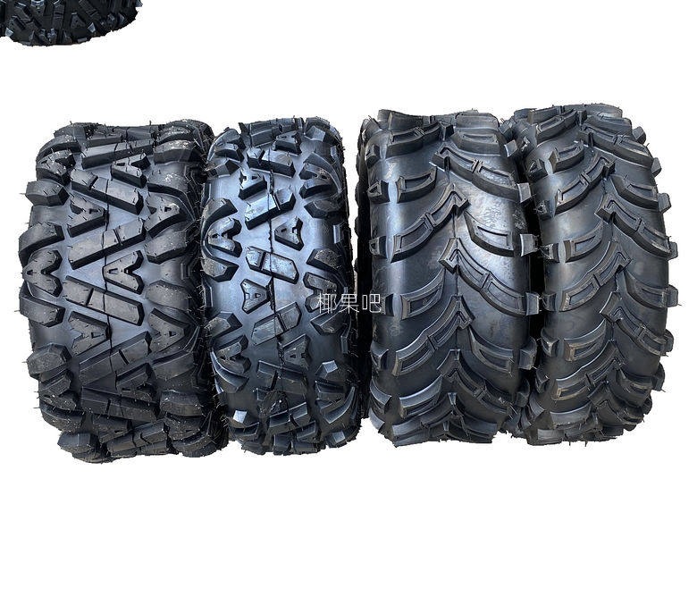 Modified Go-Kart Parts, Beach Buggy 25X8-12 25X 10-12inch Flame/A-Pattern Off-Road Tires