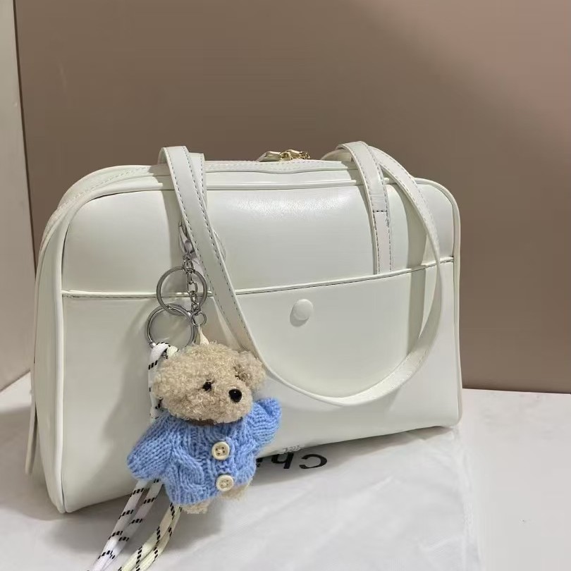 Marshmallow Love Women's Shoulder Bag Boston Handbag Stylish_voghion.com