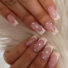 �����NƬ�����׷�ɫ��ʽˮ荼�ָ��ָ���N����ʽpress on nails