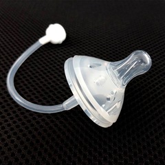 Wide mouth one-piece liquid silicone wide mouth sandblasted nipple suitable for various wide-mouth baby bottles and nipples manufacturers