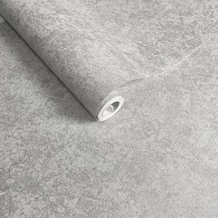 Customized Cement Gray Industrial Style Pvc Wallpaper Waterproof, Moisture-Proof and Moisture-Proof Factory Wholesale Low Price