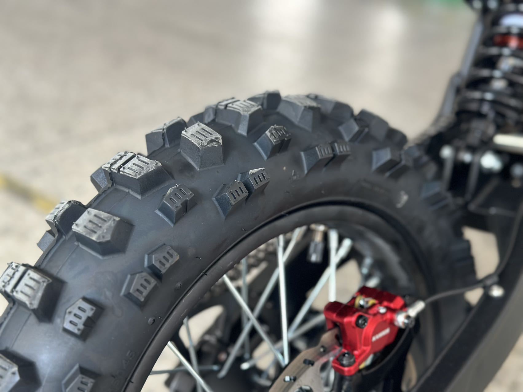 Off-road motorcycle BSE Bosuer EZ-3 motor 60V36 ternary lithium battery with a range of 80-90 kilometers