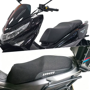 Haojue UHR150 motosiklet oturacaq örtüyü, 3D petek qalınlaşdırılmış tam tor günəşdən qorunma