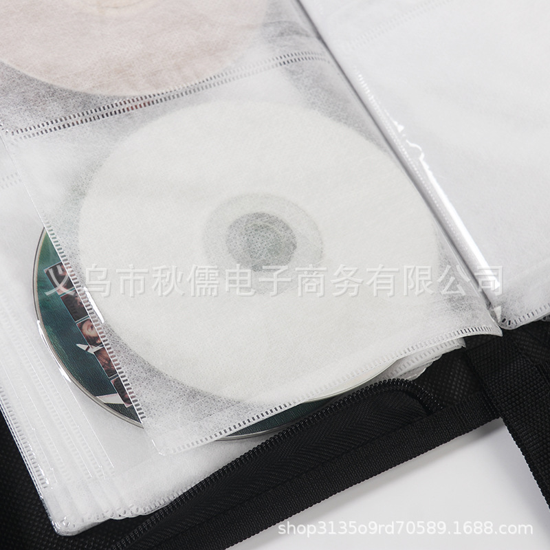 80片大容量PU平皮车载CD包光盘收纳CD收纳册DVD收纳包防尘光盘袋-阿里巴巴