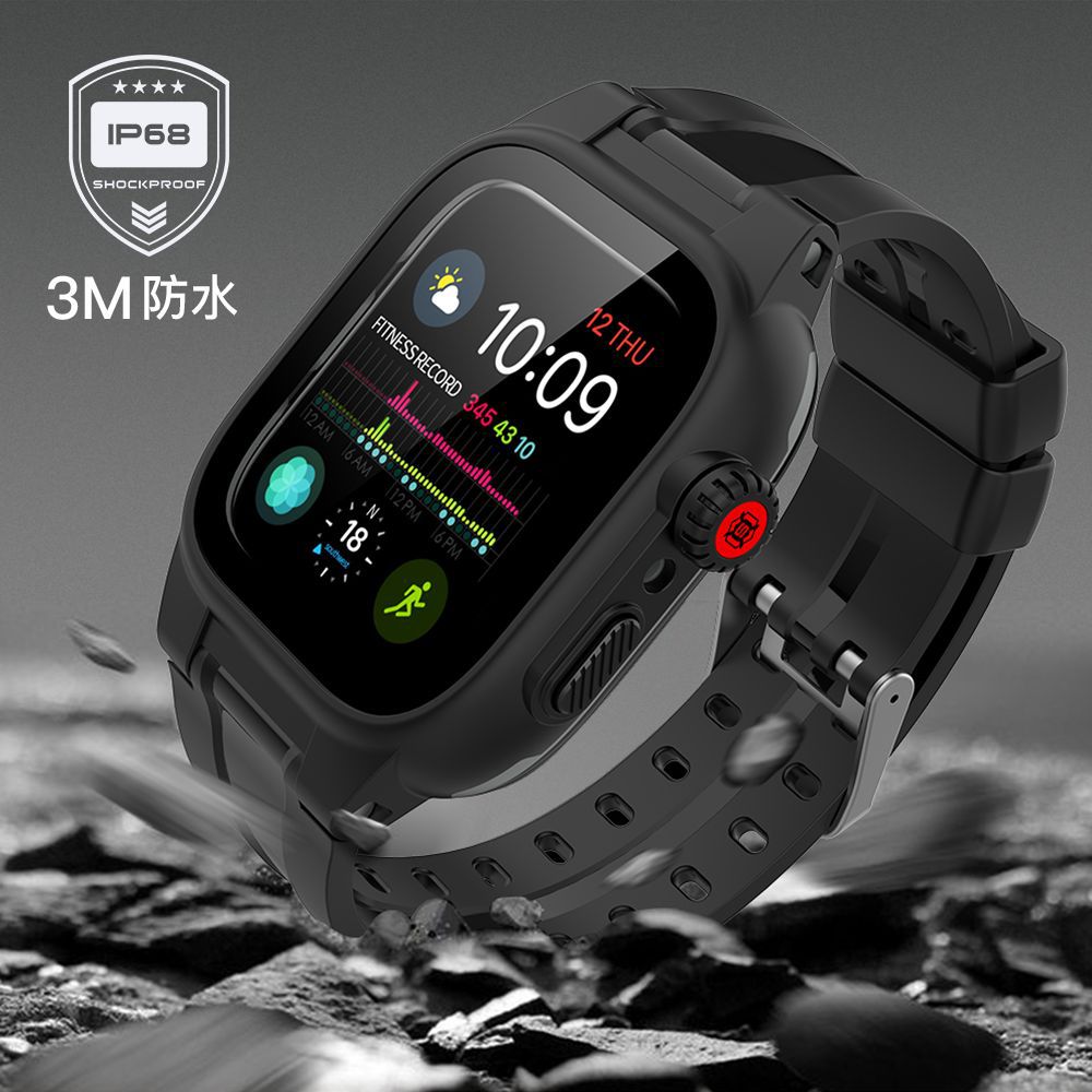 Suitable for Export, Universal Waterproof Protective Watch Band for Apple Watch Series 6/5/4/Se iWatch 44mm