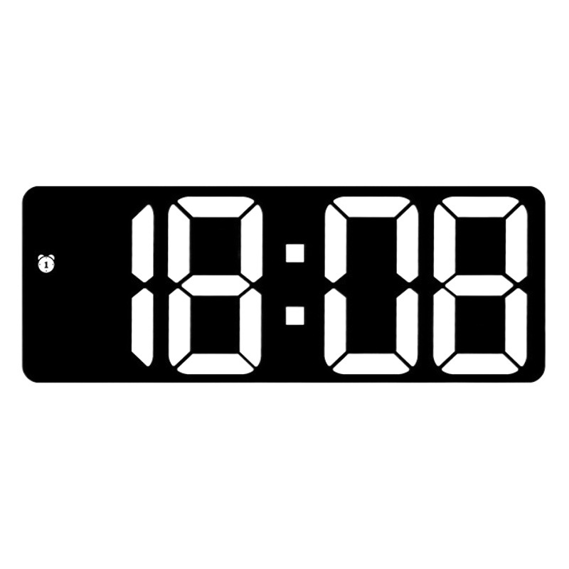 Colorful creative multi-functional electronic clock simple large screen clock multi-group alarm clock student clock multiple mirror 0712