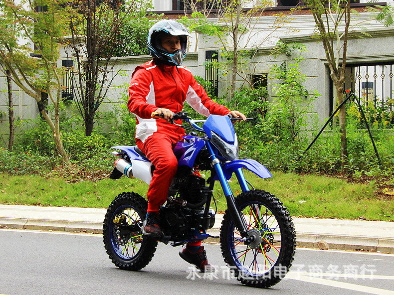 150Cc Two-Wheeled Off-Road Motorcycle, Fuel-Powered Mountain Bike, Venue-Level High-Speed Competition Adult Off-Road Vehicle