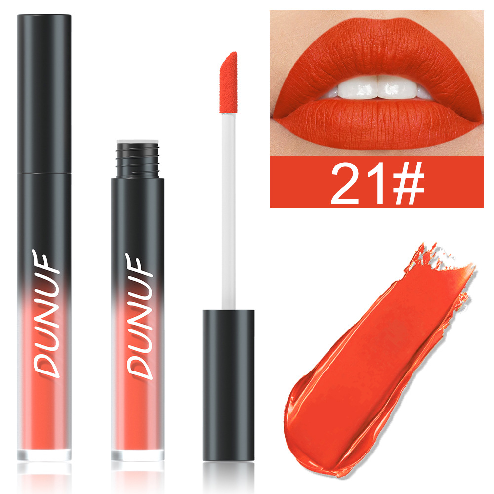Check it out! Link Disclaimer - Exclusive for Foreign trade :DUNUF 32-color Multi-purpose matte long-lasting Lip gloss undefined