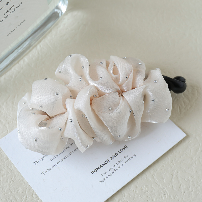 Snowgauze Banana Clip Vrouwen Achterkant van het hoofd Verticale clip Haaraccessoires 2023 Nieuwe stijl Torsieclip Elegante verticale haarspeld Kleine haarspeld_voghion.com