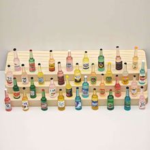 创意仿真微缩小酒瓶迷你树脂食玩卡通手工diy手机壳配件小摆件