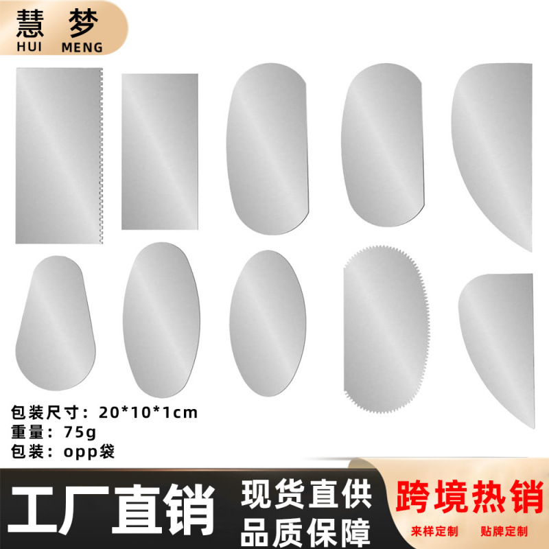 Herramientas de cerámica transfronterizas de acero inoxidable bola varilla de piedra plástica arcilla conjunto de barro de cerámica herramientas manuales escultura cuchillo penetración