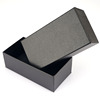 Black rectangular belt, gift box