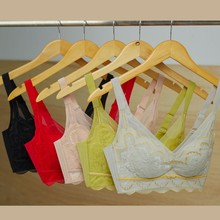 2212无钢圈C杯大胸小胸聚拢侧收收副乳舒适上托蕾丝调整型内衣女