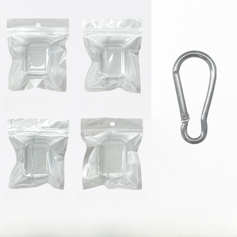 TPU soft shell + pearlescent bag + carabiner Image