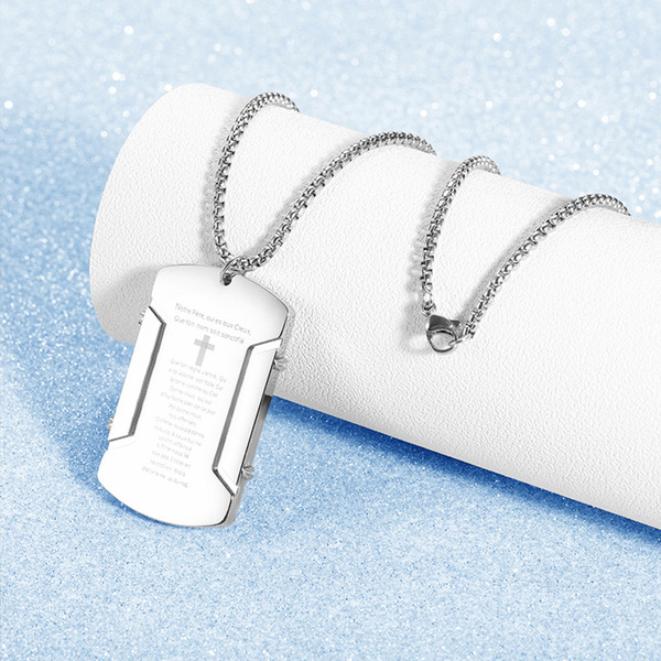 universal pendant hip-hop style stainless steel for men and women