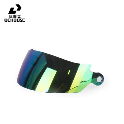 Helmets, All-Season Dual-Mirror Flip-Up Helmets, Motorcycle Safety Supplies - colored-mirror-s