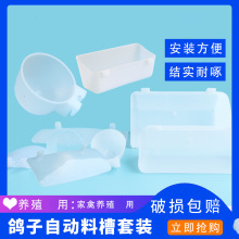 鸽子信鸽用品用具自动饮水器食盒保健砂杯砂杯盖鹌鹑养殖笼配件